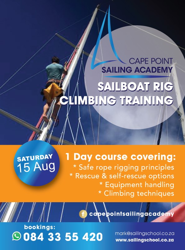 Cape Point Sailing Academy - Rigging Climbing